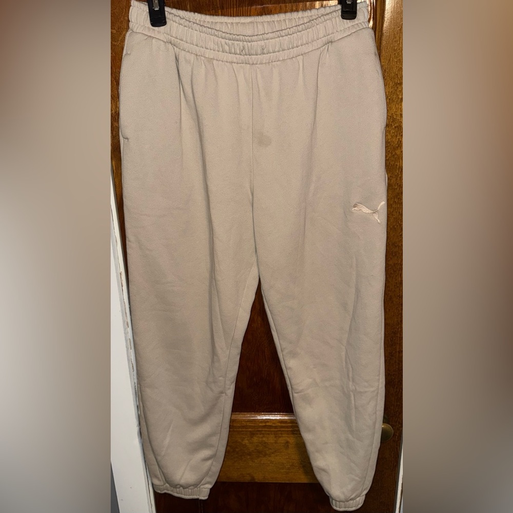 Puma Light Tan Joggers